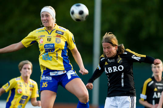 Emma Sundberg, Umeå Södra och Jessica Julin, AIK
