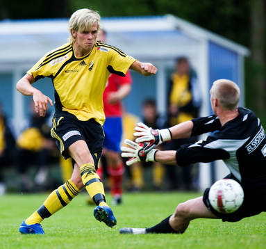 5-0, Johan Lauber fastställer slutresultatet