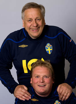 Jörgen Lennartsson och Tommy Söderberg, tränare,