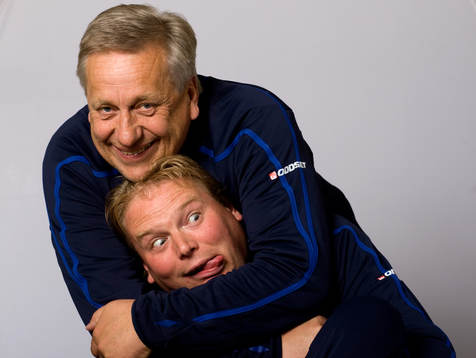 Jörgen Lennartsson och Tommy Söderberg, tränare,