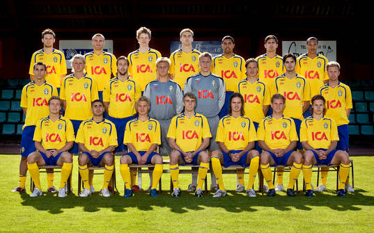 Fotboll, U21 Sverige, lagbild