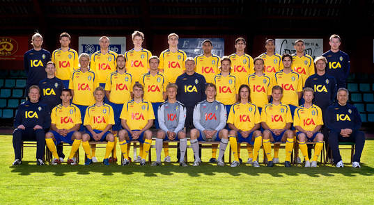 Fotboll, U21 Sverige, lagbild