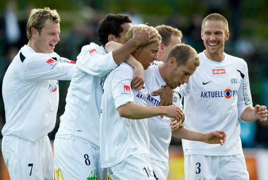Målglädje fter 0-1 av Jonas Henriksson, Häcken