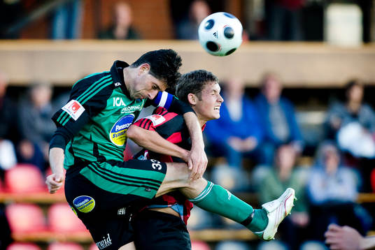 Mario Dodic, Enköping och Philip Haglund, BP i nickduell