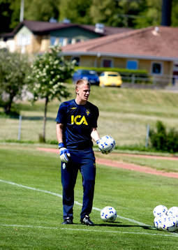 Johan Dahlin, målvakt