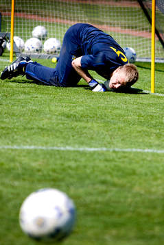Johan Dahlin, målvakt