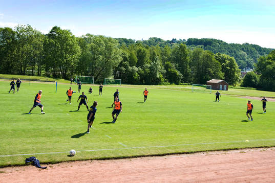 Fotboll, Sverige U21 träning
