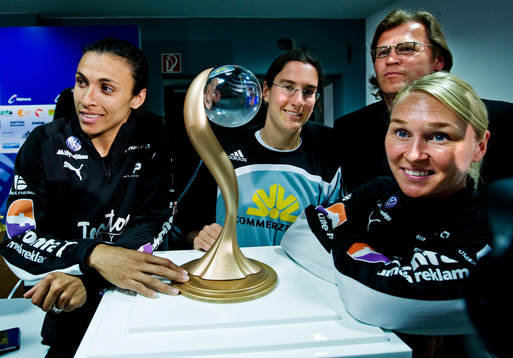 Marta, Umeå, Birgit Prinz, Frankfurt, Hans-Jürgen