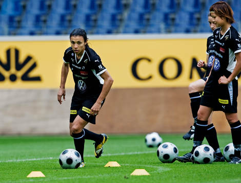 Marta dribblar