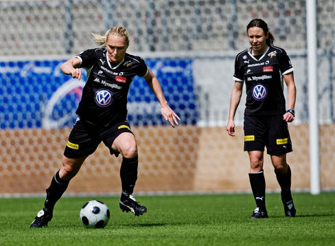 Frida Östberg och Hanna Ljungberg