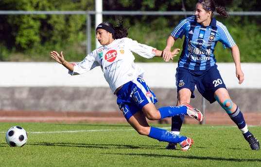 Cristiane, Linköping och Therese Brogårde, Djurgården