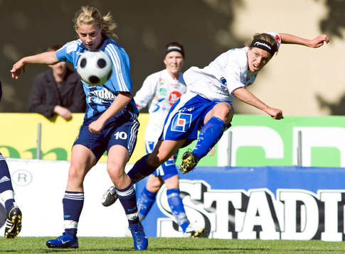 Linda Sällström, Djurgården och Ann Westermark,