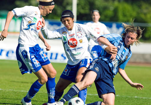 Josefine Öqvist, Daniela, Linköping och Anna Hall,
