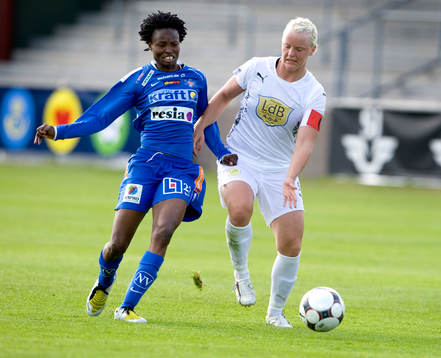 Nilla Fischer, Ldb och Perpetua Nkwocha, Sunnanå