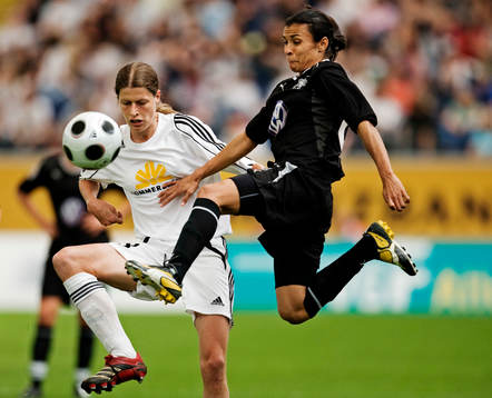 Marta, Umeå, är steget före Tina Wunderlich, Frankfurt