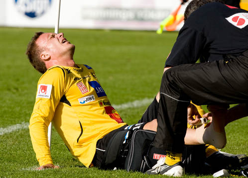 Marcus Ekenberg, Mjällby, skada