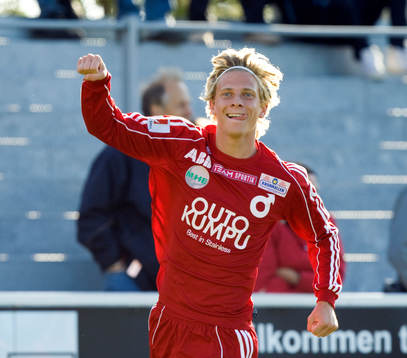 Johan Bertilsson, Degerfors, jubel