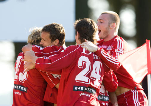 Degerfors, jubel, Tobias Solberg