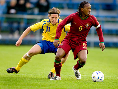 Sverige - Portugal: Gustav Svensson, Sverige och Manuel