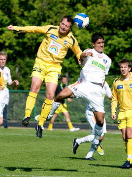 Jörgen Svensson, IFK Malmö och  Alexander Nunes-Cona, MABI