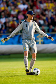 Andreas Isaksson, målvakt, Sverige