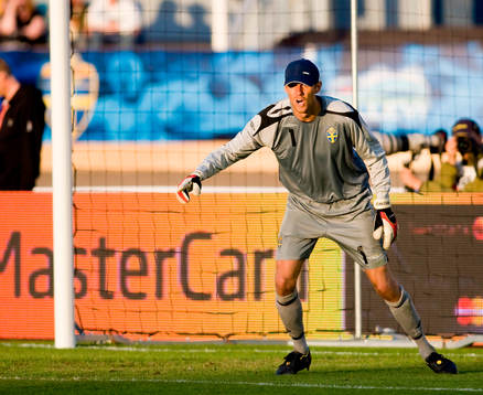 Andreas Isaksson, målvakt, Sverige