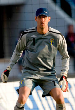 Andreas Isaksson, målvakt, Sverige