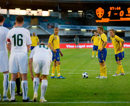 Henrik Larsson, Anders Svensson, Sebastian Larsson, Sverige
