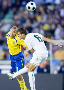 Henrik Larsson, Sverige, och Mitja Mörec, Slovenien
