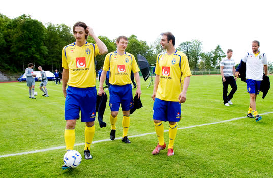 Zlatan Ibrahimovic, Kennedy Bakircioglu, Kim Källström,