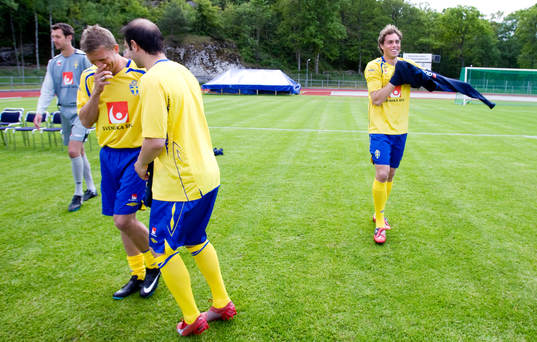 Marcus Allbäck, Kennedy Bakircioglu, Johan Elmander