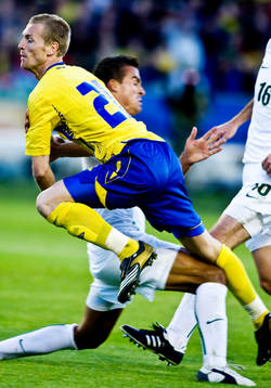 Christian Wilhelmsson, Sverige kapas