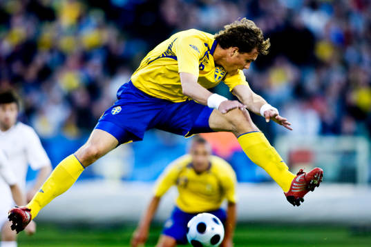 Johan Elmander, Henrik Larsson, Sverige