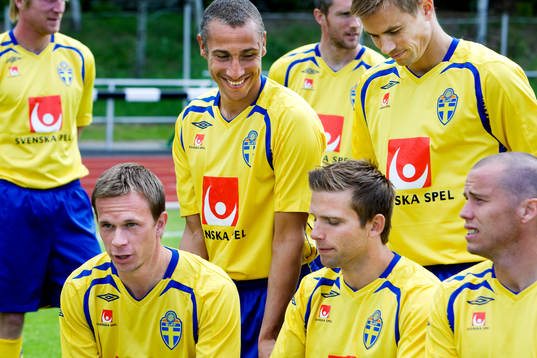 Henrik Larsson, Niclas Alexandersson, Tobias Linderoth,
