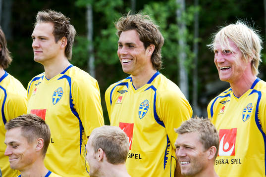 Andreas Granqvist, Johan Elmander, Petter Hansson, Markus