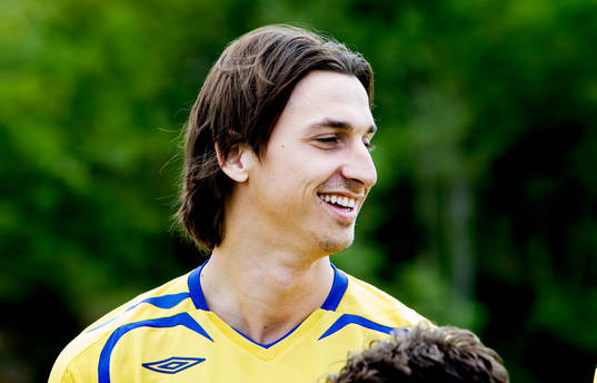 Zlatan Ibrahimovic, skratt, skrattar