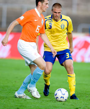 Bläddra bland fler bilder av Fotboll, U21, Sverige - Holland