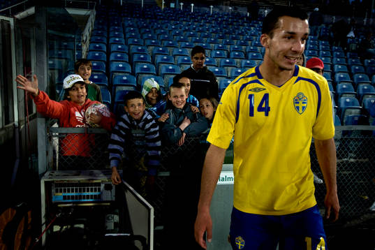 Fotboll, U21, Guillermo Molins, Sverige på Malmö Stadion