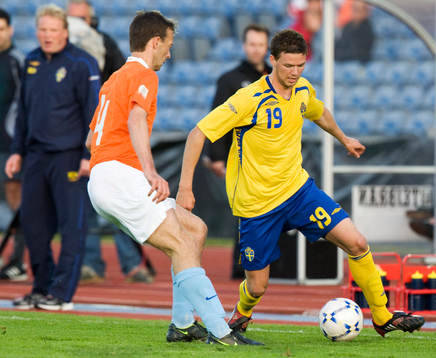 Marcus Berg mot Barry Opdam