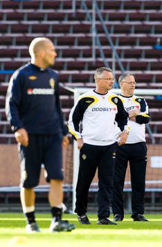 Roland Andersson och  Lars Lagerbäck