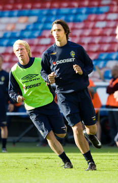 Petter Hansson och Zlatan Ibrahimovic
