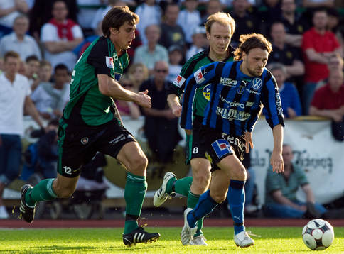 Rory Davies, Mikael Andersson, Enköping och Daniel Hoch,