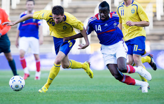 Marcus Berg och Blaise Gameiro