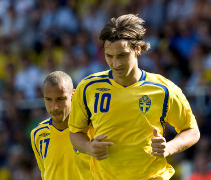 Henrik Larsson och Zlatan Ibrahimovic