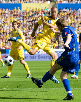 Henrik Larsson och Zlatan Ibrahimovic