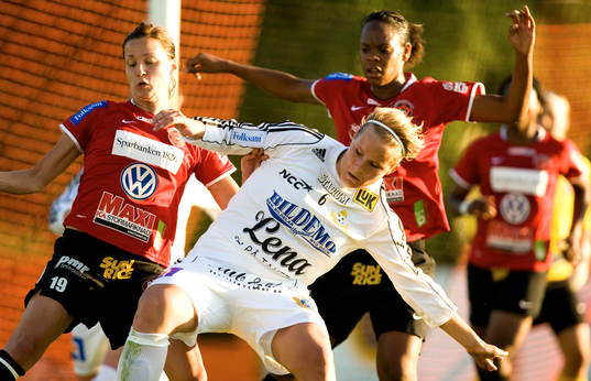 Ida Brännström, Johanna Jonsson och Kia McNeil