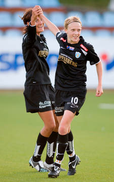 Fotboll, dam, Damallsvenskan, Kopparbergs/Göteborg -