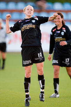 Fotboll, dam, Damallsvenskan, Kopparbergs/Göteborg -