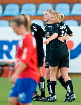Fotboll, dam, Damallsvenskan, Kopparbergs/Göteborg -