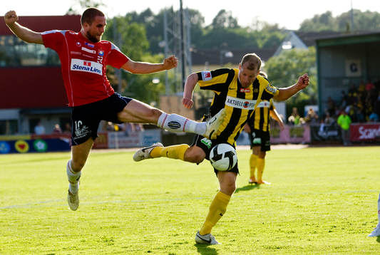 Patrik Elmander, Örgryte, Jonas Henriksson, Häcken